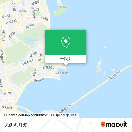 关前路地图