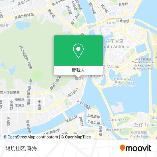 银坑社区地图