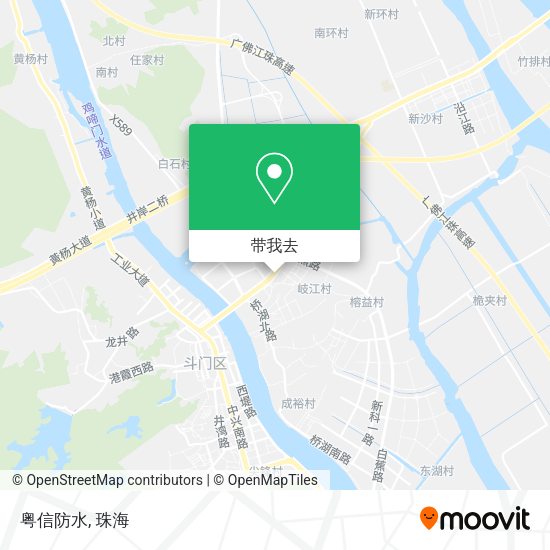 粤信防水地图