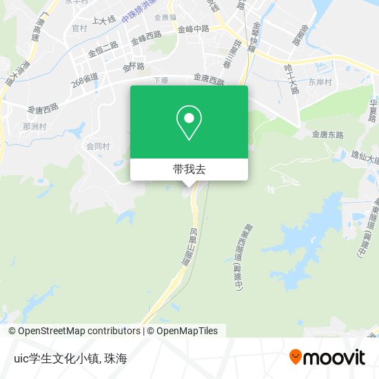 uic学生文化小镇地图