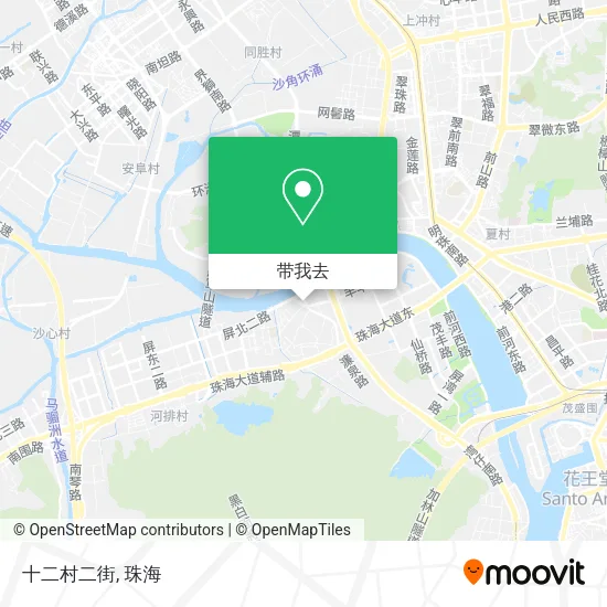 十二村二街地图