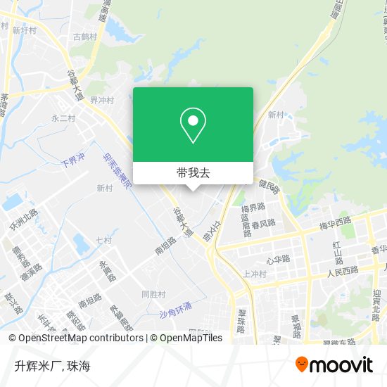 升辉米厂地图