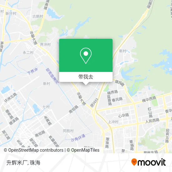 升辉米厂地图