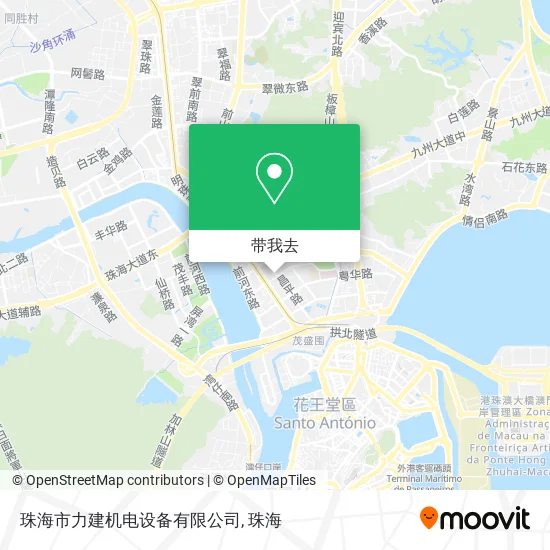 珠海市力建机电设备有限公司地图