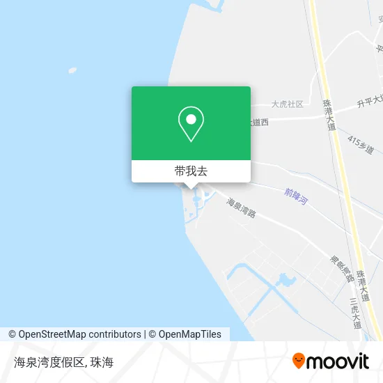 海泉湾度假区地图
