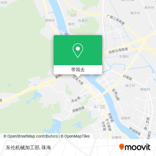 东伦机械加工部地图