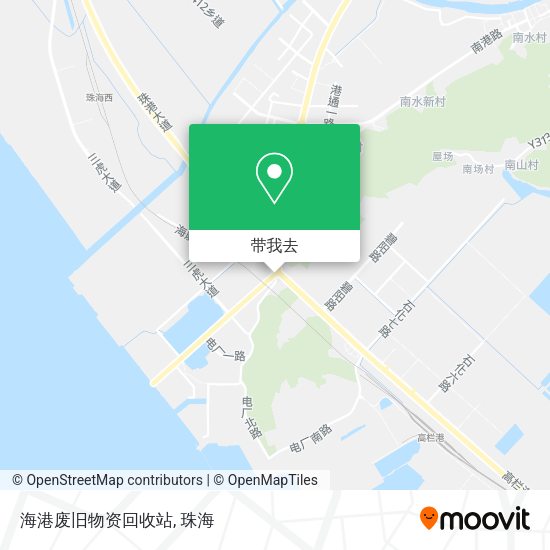 海港废旧物资回收站地图
