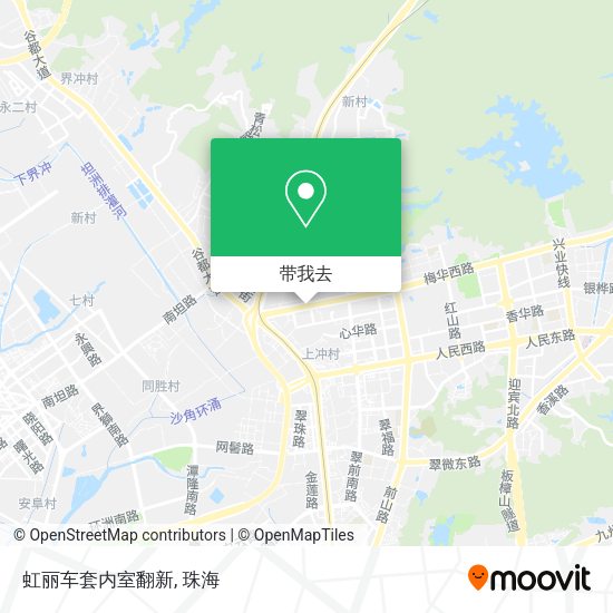 虹丽车套内室翻新地图
