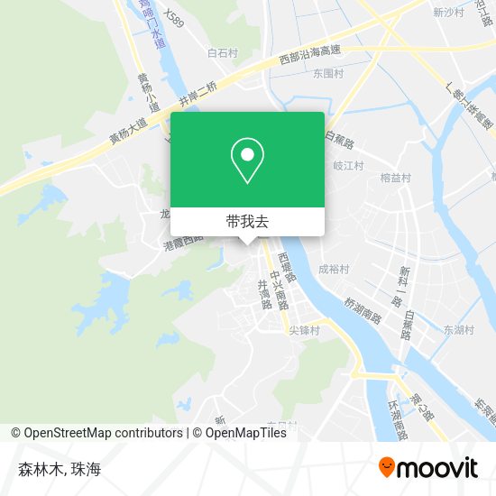 森林木地图