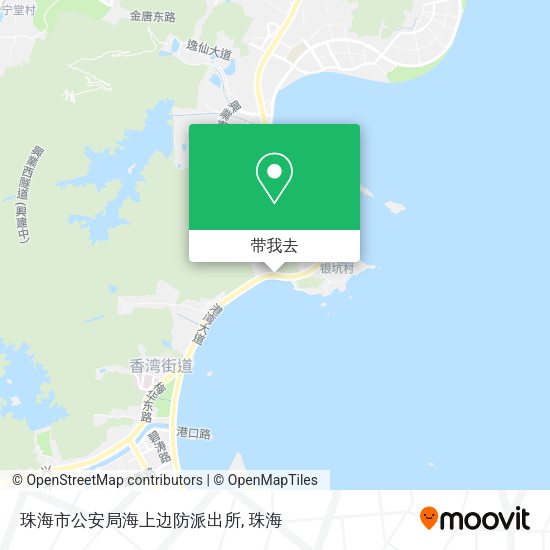 珠海市公安局海上边防派出所地图