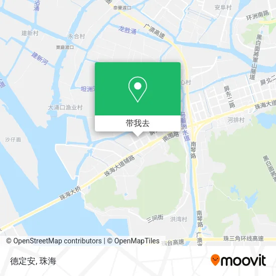德定安地图