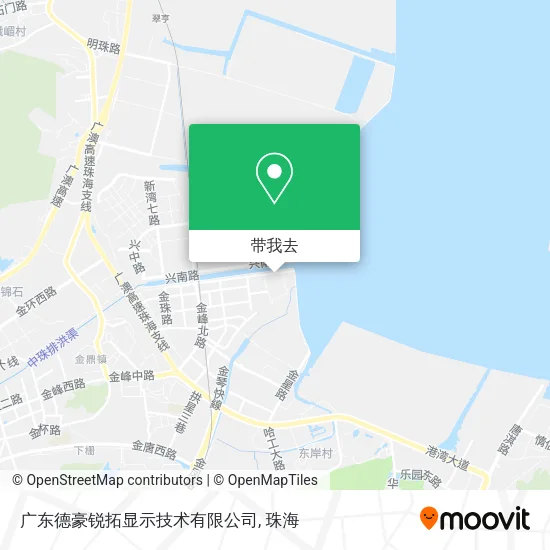 广东德豪锐拓显示技术有限公司地图