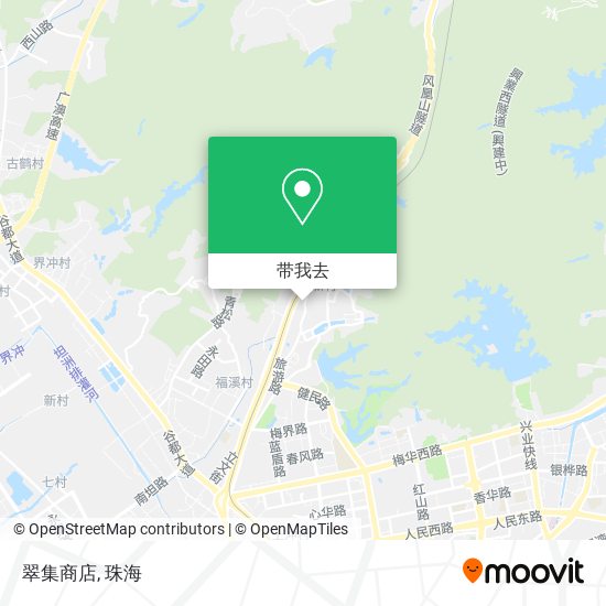 翠集商店地图