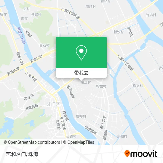 艺和名门地图