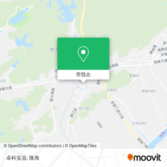 卓科实业地图