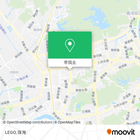 LEGO地图