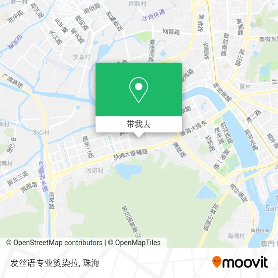 发丝语专业烫染拉地图