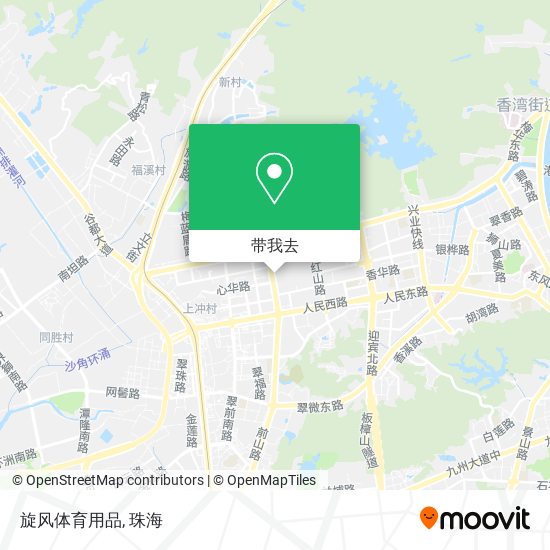 旋风体育用品地图