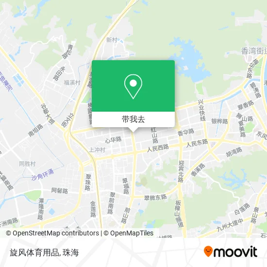 旋风体育用品地图