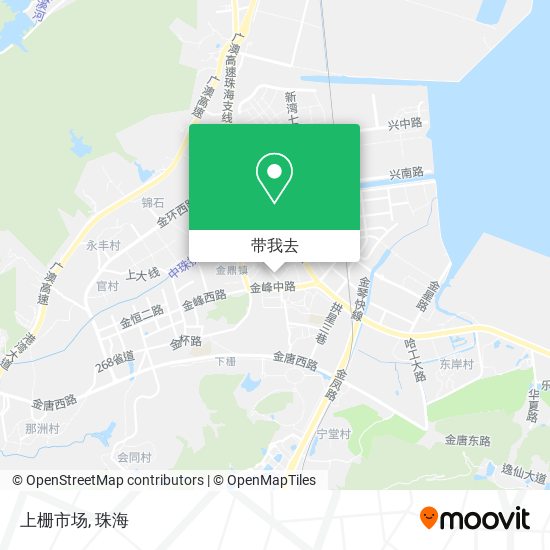 上栅市场地图