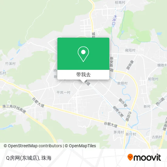 Q房网(东城店)地图