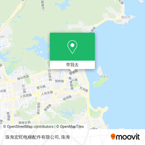 珠海宏旺电梯配件有限公司地图