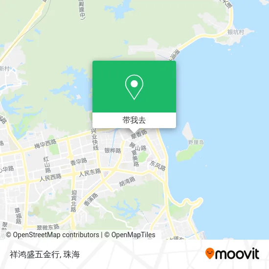 祥鸿盛五金行地图