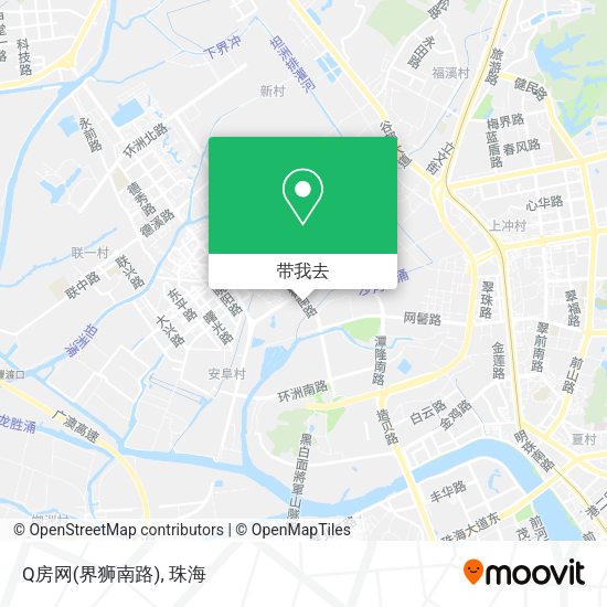 Q房网(界狮南路)地图