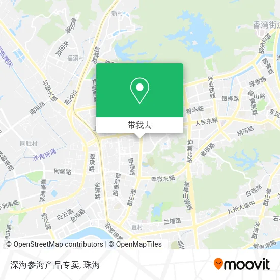 深海参海产品专卖地图