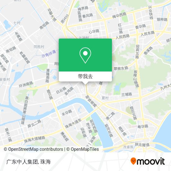 广东中人集团地图