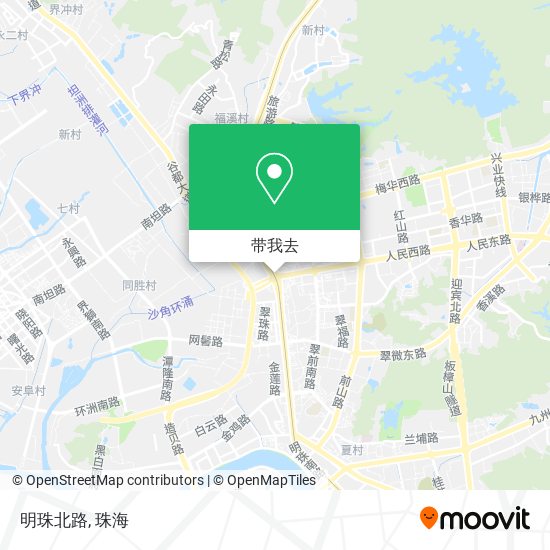 明珠北路地图