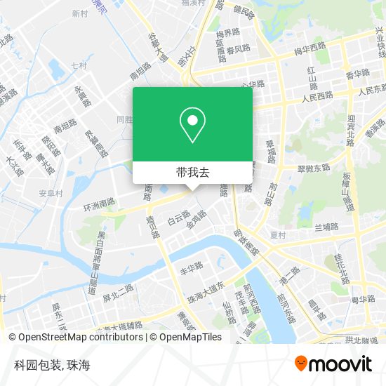 科园包装地图