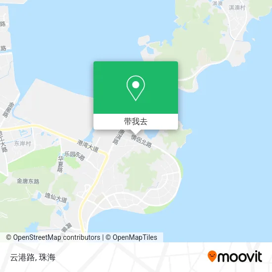 云港路地图