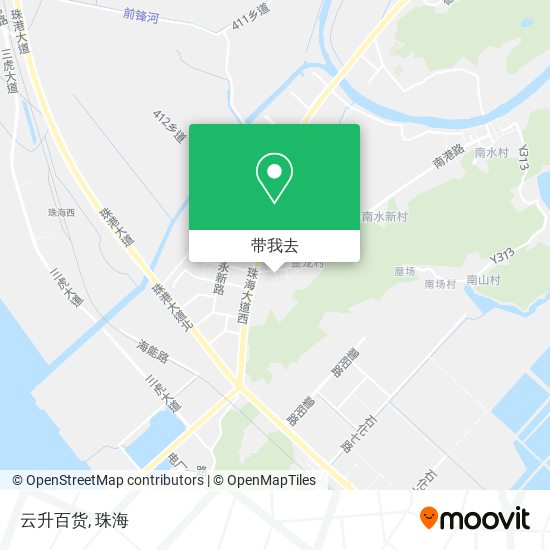 云升百货地图