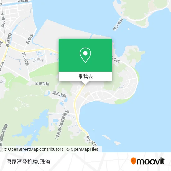 唐家湾登机楼地图
