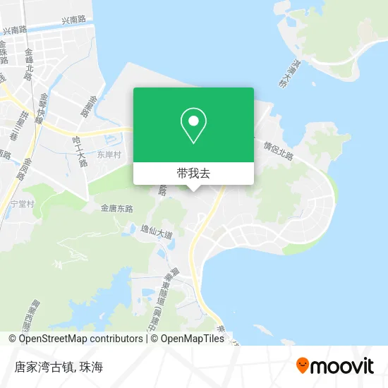 唐家湾古镇地图