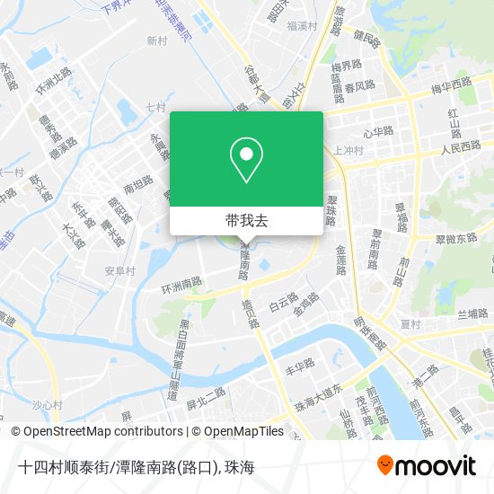 十四村顺泰街/潭隆南路(路口)地图
