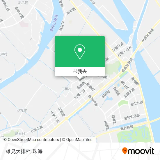 雄兄大排档地图