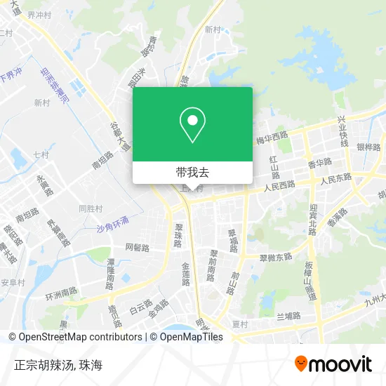 正宗胡辣汤地图