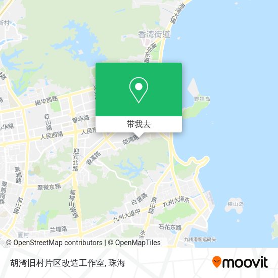胡湾旧村片区改造工作室地图
