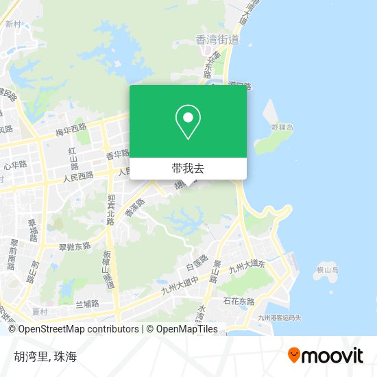 胡湾里地图