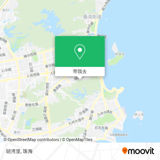 胡湾里地图
