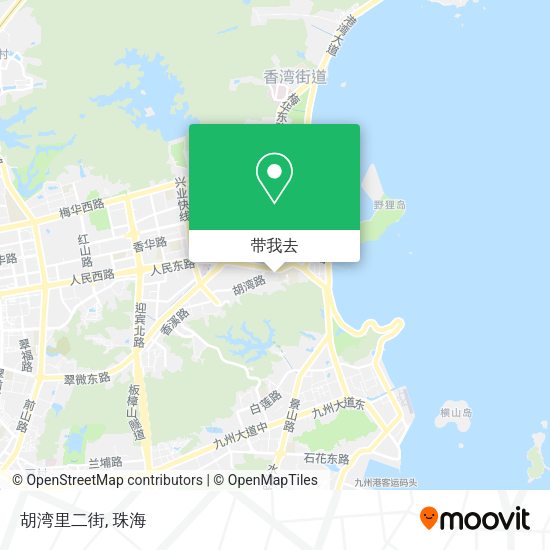 胡湾里二街地图