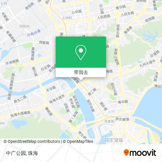 中广公园地图