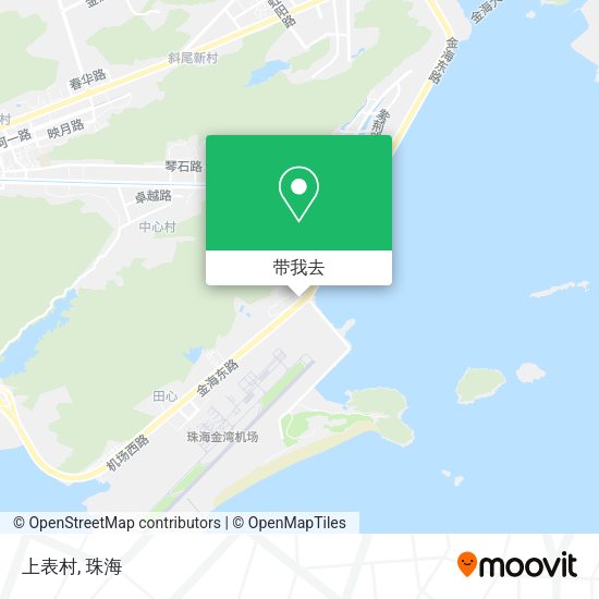 上表村地图
