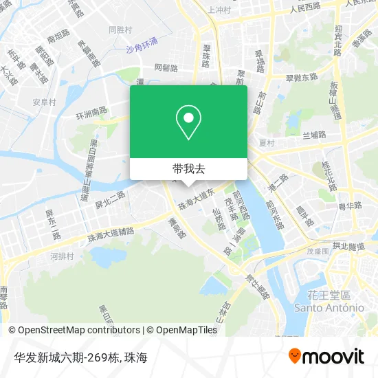 华发新城六期-269栋地图