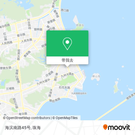 海滨南路45号地图