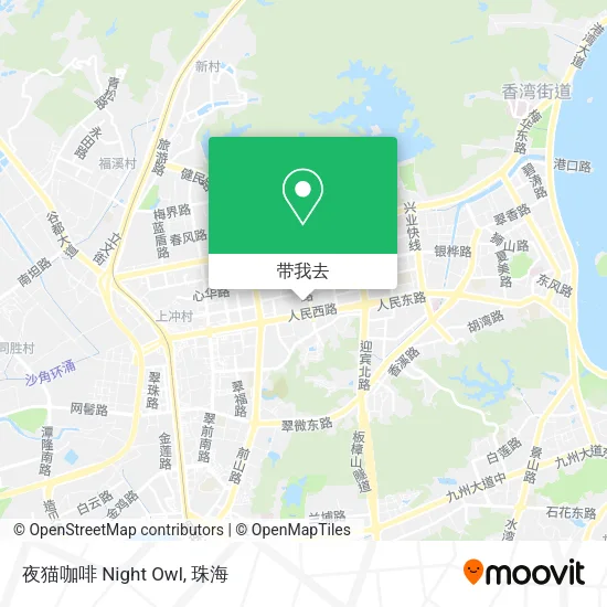 夜猫咖啡 Night Owl地图