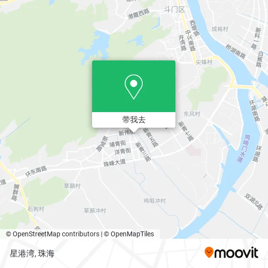 星港湾地图