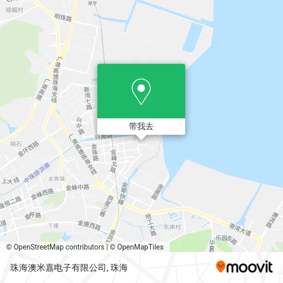 珠海澳米嘉电子有限公司地图